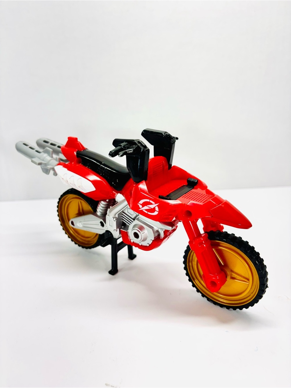 Power Rangers Operation Overdrive Vehicle Drivetek & Motorcycle With Red Ranger - Picture 7 of 10